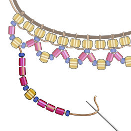 Sweet Dreams Necklace with E beads Instructions